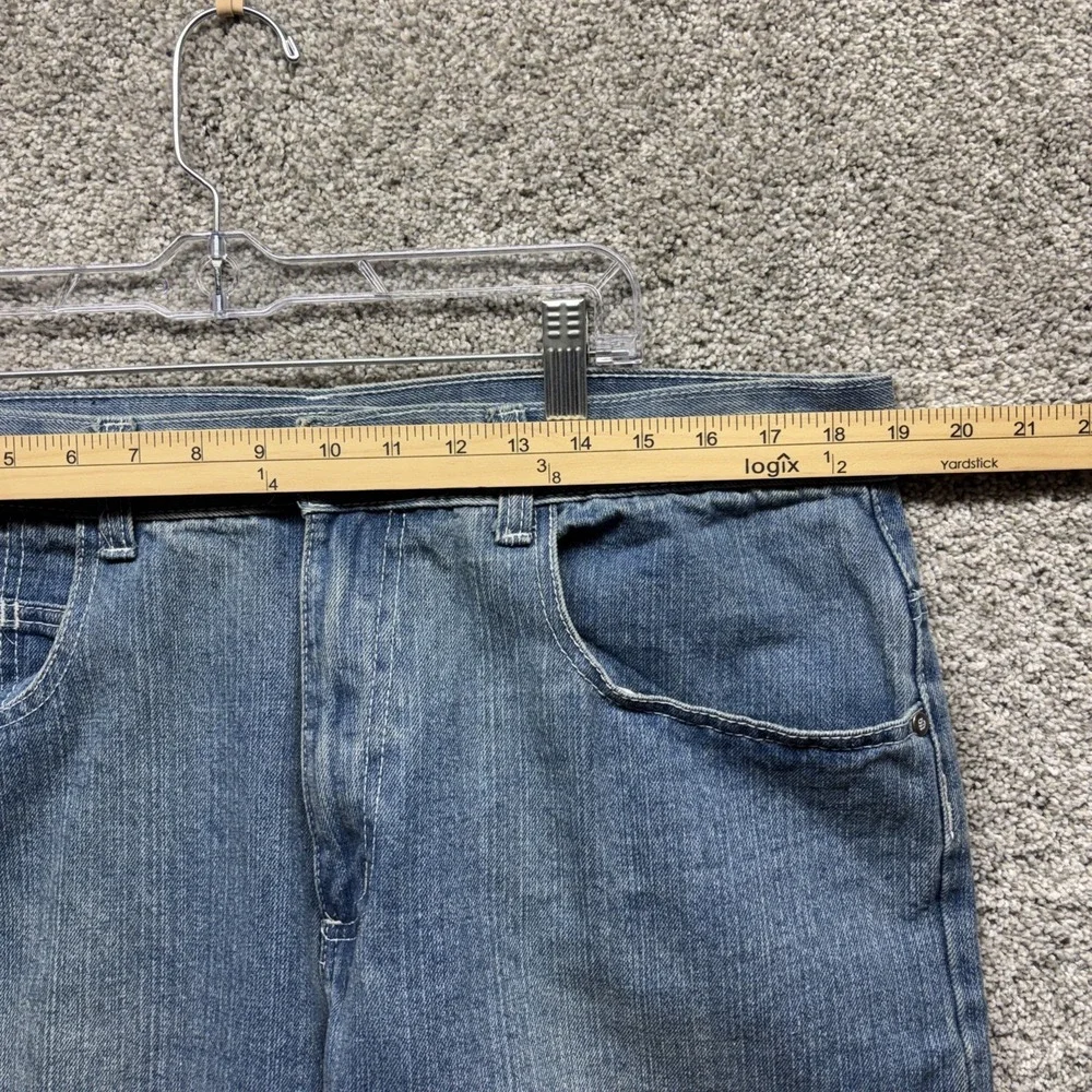 Vintage Southpole 4180 Baggy Denim Jeans 38x31 Skater Streetwear Y2K Black Label